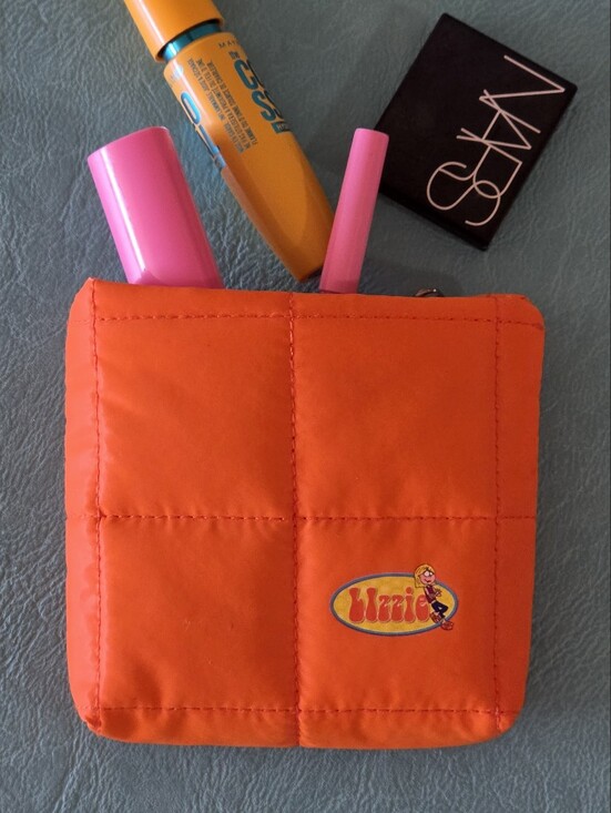 Disney Handbags - Y2k Lizzie Mcguire Profusion Mini Orange Puffer Pouch